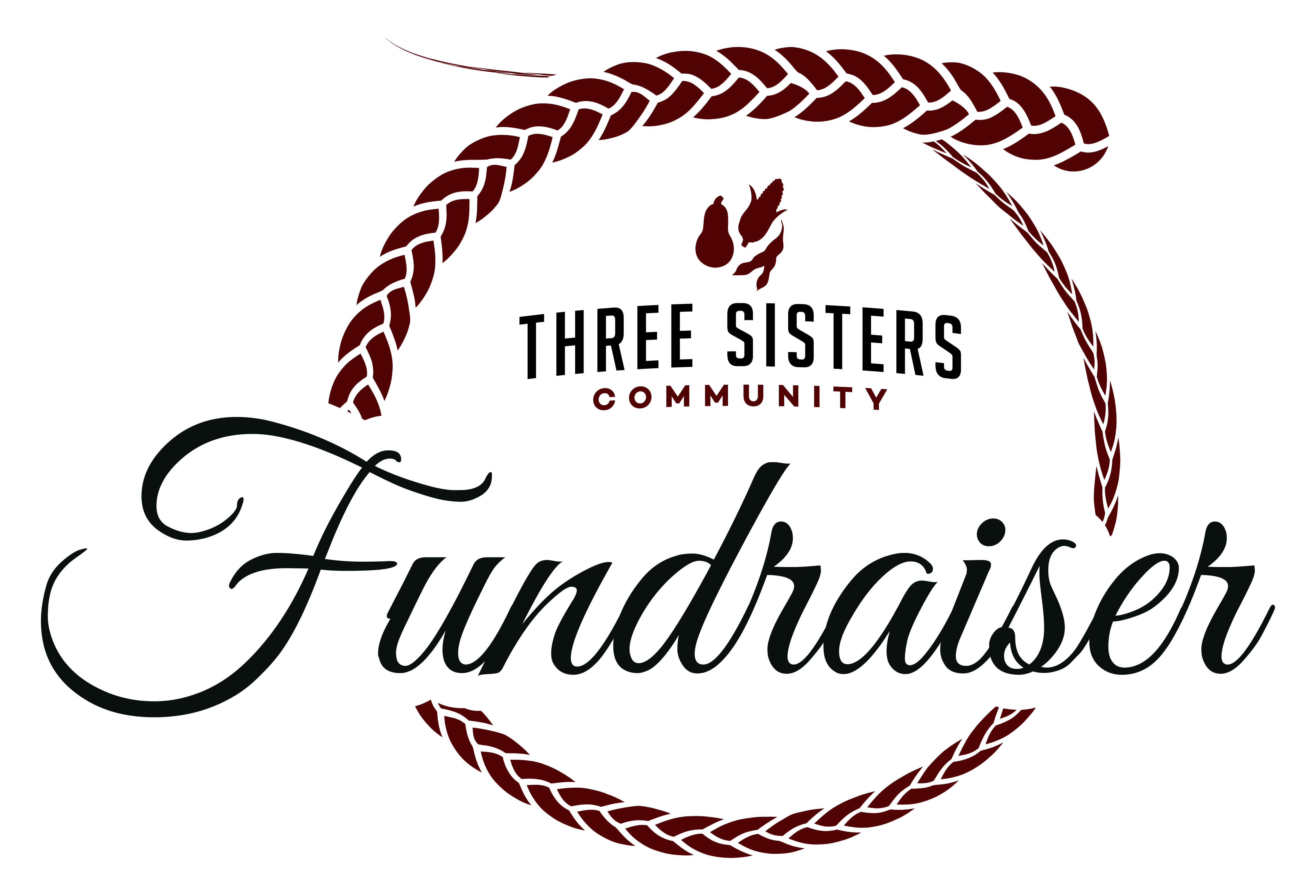 Three Sister's Community Fundraiser Logo